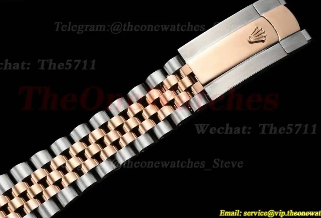 Stk Datejust MY8215 126331 RG GDF SS Brown Jub 41mm 0426